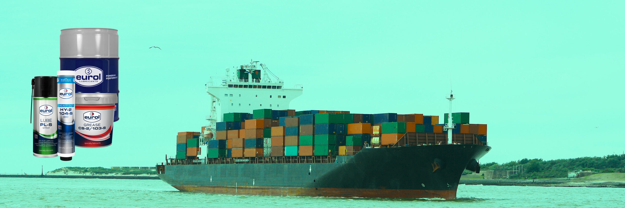 Smeermiddelen voor scheepvaart, offshore en industriële toepassingen